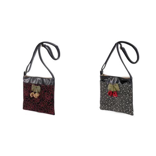 茉莉コレクション
印伝調ポシェット