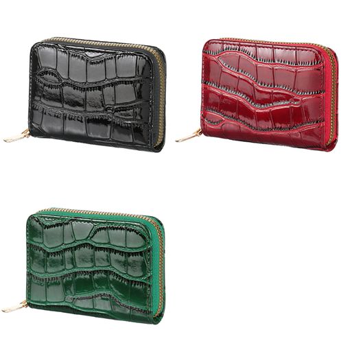 生駒クロス
クロコ調ジャバラ式カードケース