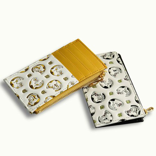 絹館
浅草文庫革 フラグメントケース猫柄