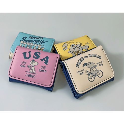 生駒クロス
小銭入れ付きミニ財布 （4柄各1）