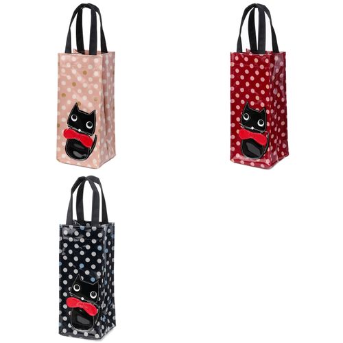 大島商会
リボン猫ドット柄ボトルバッグ