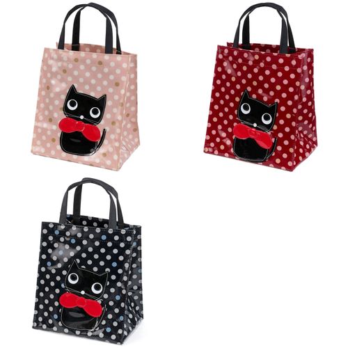 大島商会
リボン猫ドット柄サイドバッグ