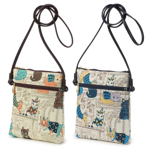 パン．クリエーション
シャルポ ネコ柄ポシェット