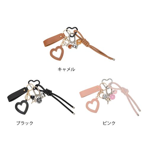 ラルジュ
ハート型バッグチャーム