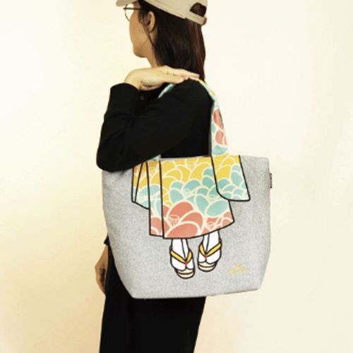 ターンオーバー
mis zapatos 着物トートバッグ
