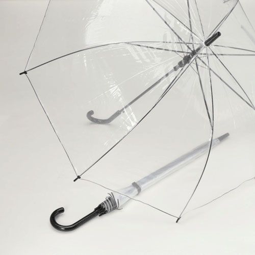 星野商店
透明64cm黒手元ジャンプ長傘48本入り