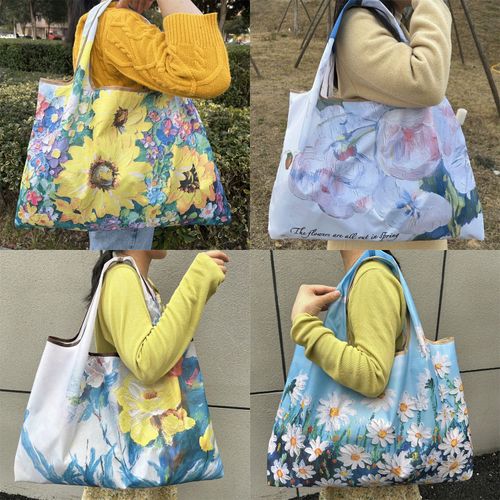 ジェノバ
花柄エコバッグ 2個セット