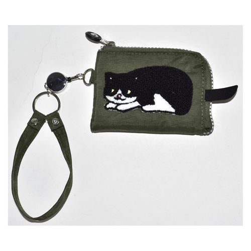 サンモト
ネコサガラ織しっぽパスケース