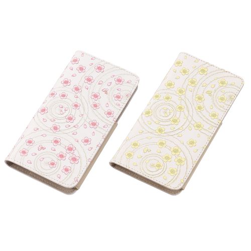 絹館
浅草文庫 金彩小桜ラージスマホケース