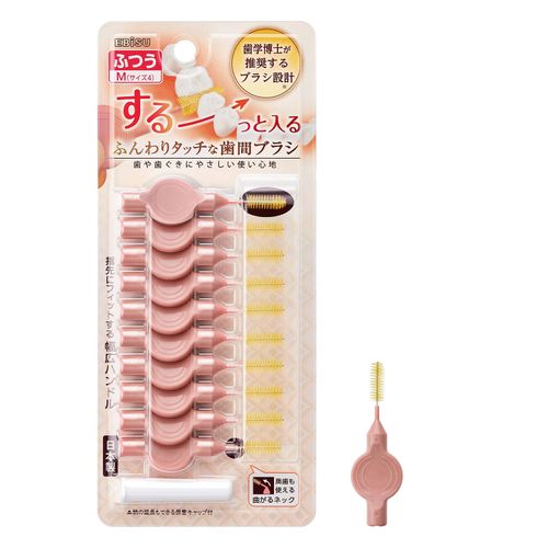 4901221846940



B-D4694



エビス
ふんわりタッチな歯間ブラシ10本入・M