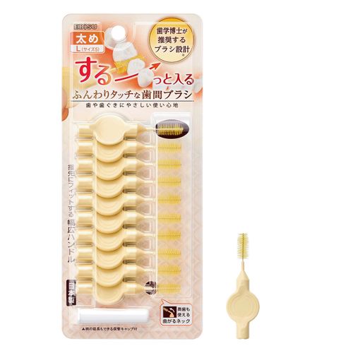 4901221846957



B-D4695



エビス
ふんわりタッチな歯間ブラシ10本入・L