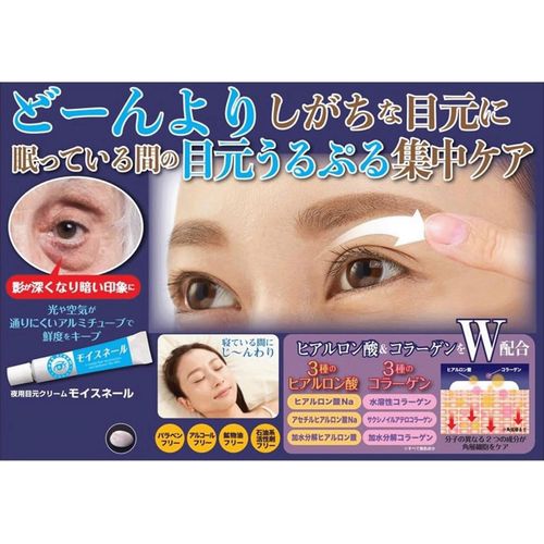 4573187271366



ﾏｲﾉﾛｼﾞ



アイマ
夜用目元クリーム モイスネール