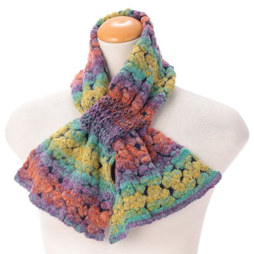 ブルーム
ふくれ差込みマフラー 小花