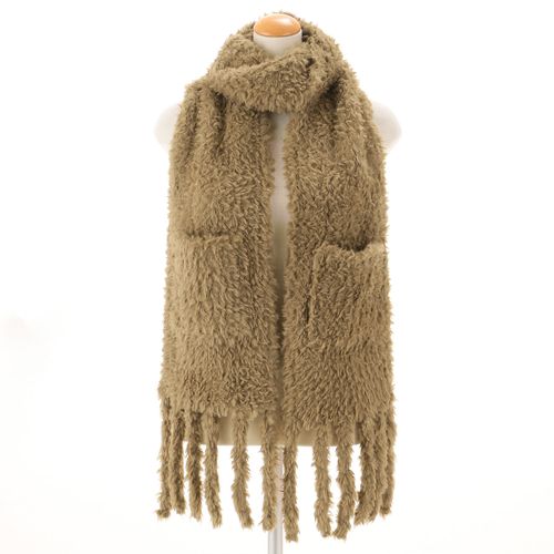 サード　コレクション
ポケット付きエコファーマフラー