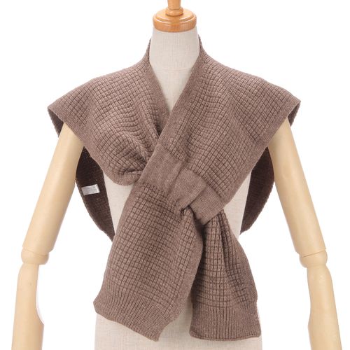 サード　コレクション
ニット肩掛けショール