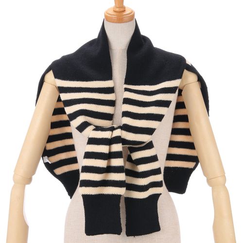 サード　コレクション
ニット肩掛けショール ボーダー