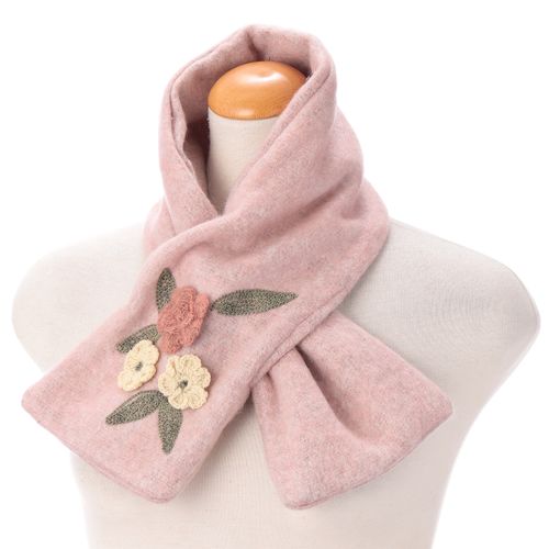 インディラ
インド製 差込みマフラー フラワーモチーフ