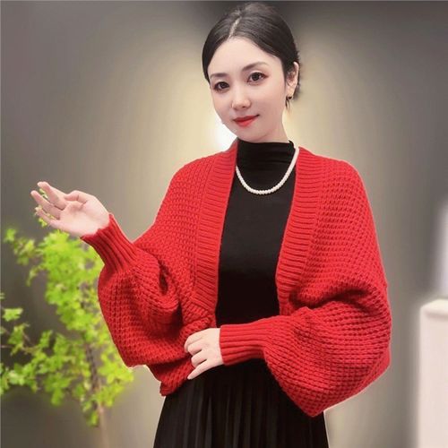 ジェノバ
ワッフルニットボレロ