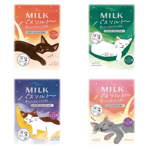 4571529252547







ＥＰＩＳ
munya すやすやニャイトMILKバスソルト