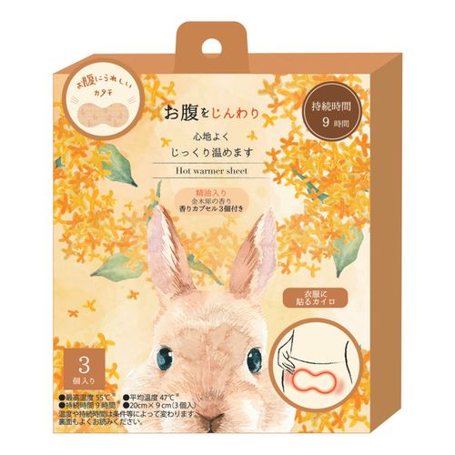 4991936389283



RLK38928



ほんやら堂
お腹カイロ 金木犀 3P