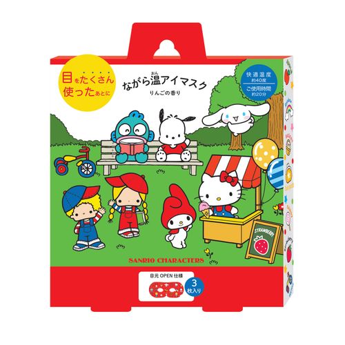 4991936389634



RLK38963



ほんやら堂
ながら温アイマスク サンリオキャラクターズ 3P