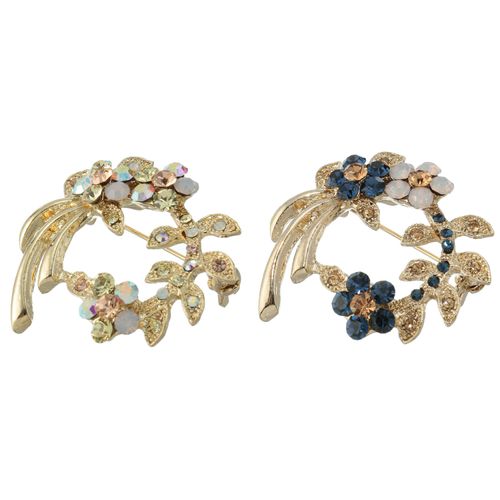 リリマム
枝垂れ花ブローチ