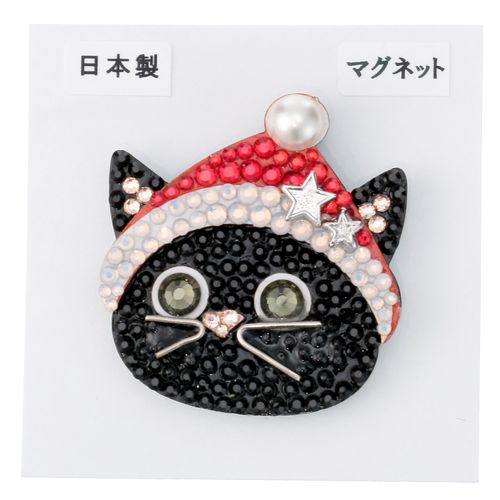 ノブレス
XMAS猫帽子マグネットブローチ