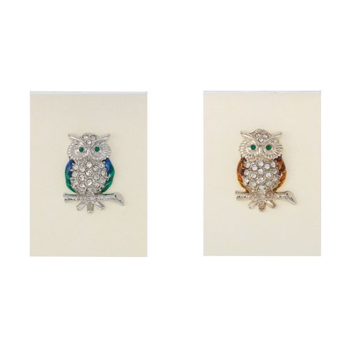 ジェノバ
ふくろうピンブローチ