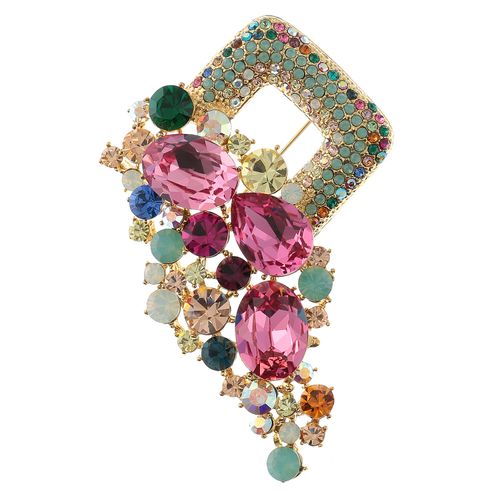 リリマム
スクエアビジューブロ－チ