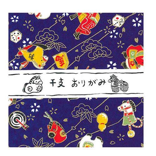株式会社長谷川松寿堂
干支友禅 折紙