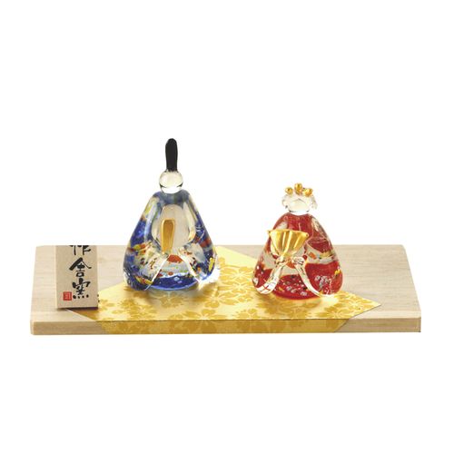 4582566483955



HK157



カネ三商店
手作り色彩ガラス雛（立）