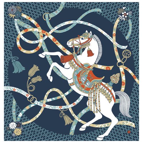 204



加藤萬
綿三巾風呂敷 初東風に舞う