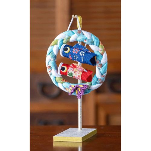 21545



石川紙業
しめ縄つるし飾り 台付 鯉のぼり