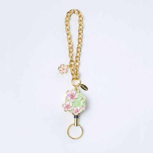 4570065520240



RKF007GD/GRN



３ｃａｒａｔ
リールキーホルダー桜