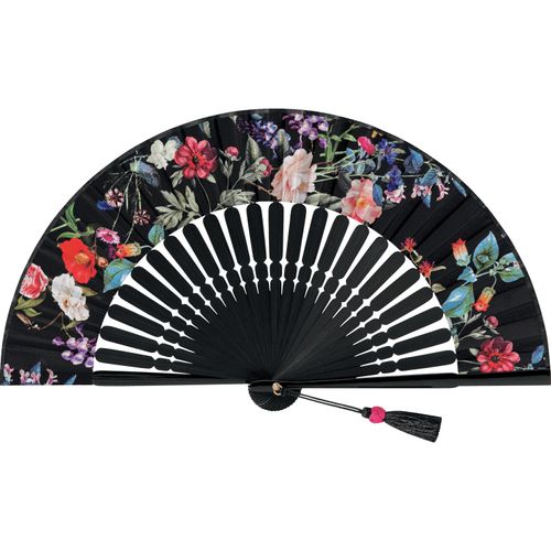 1242S



株式会社山二
女性用扇子セット ジャルダン 黒