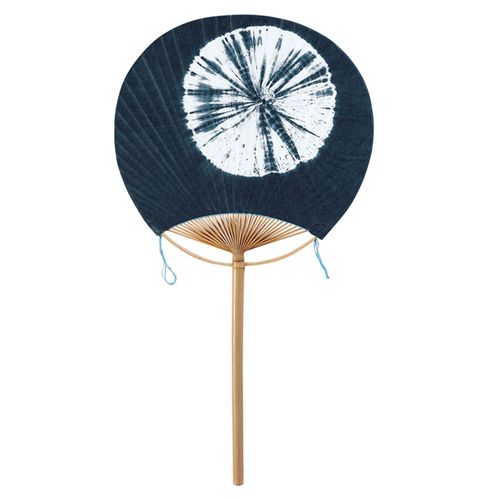 NO.8001



伏見上野旭昇堂
丸竹うちわ 中万月柄長 絞り 紺