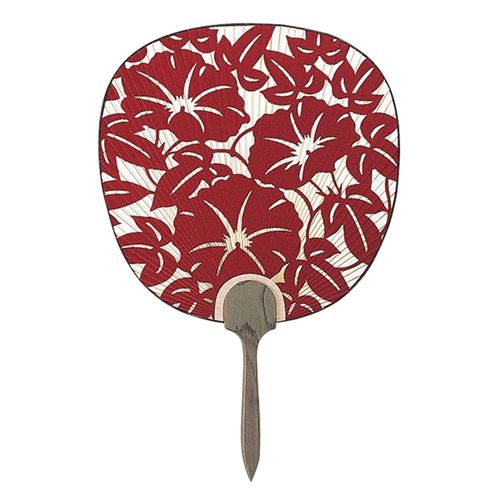 NO.275



伏見上野旭昇堂
都うちわ 杉柄 手漉き和紙 総彫 三輪朝顔 赤