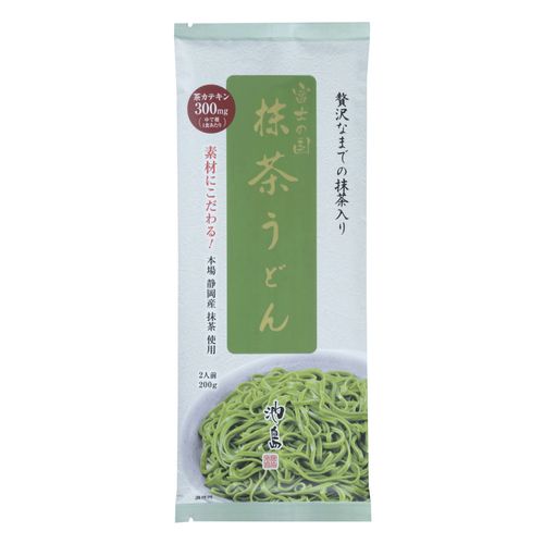 UM-20



池島フーズ
富士の国 抹茶うどん 2人前