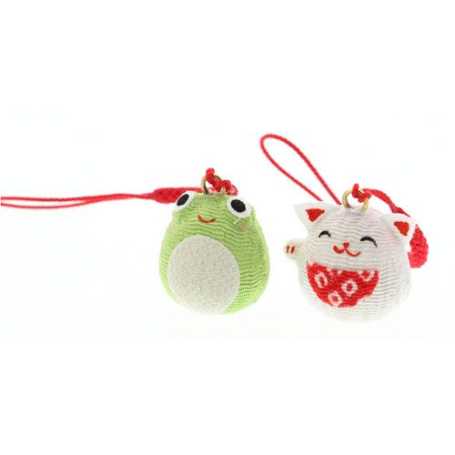 リュウコドウ
水琴鈴縮緬 根付