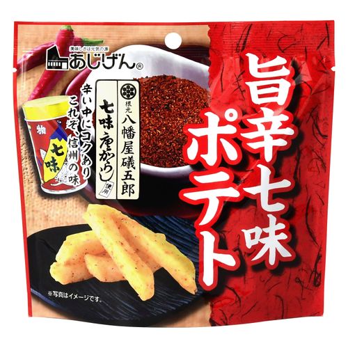 4946763021141







ナカダイ
礒五郎旨辛七味ポテト 50g