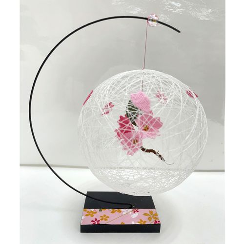 NO.3119/ｼﾛ



オリジナル
絹手毬1個 桜々・白