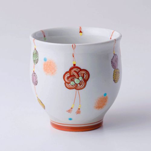 20-75



ＴｉＴコーポレーション
丸湯呑 水引 結 赤