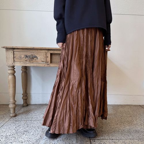 セブンデイズ
SEVEN SENSE ワッシャービンテージサテンスカート