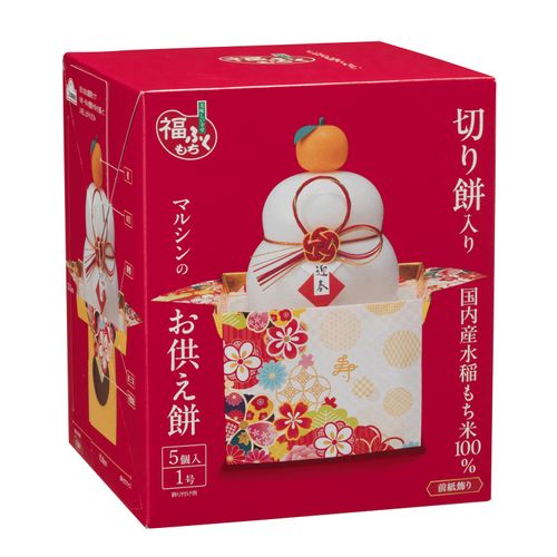 4978568128619







マルシン食品
花かざり鏡餅 1号（切り餅5個入）