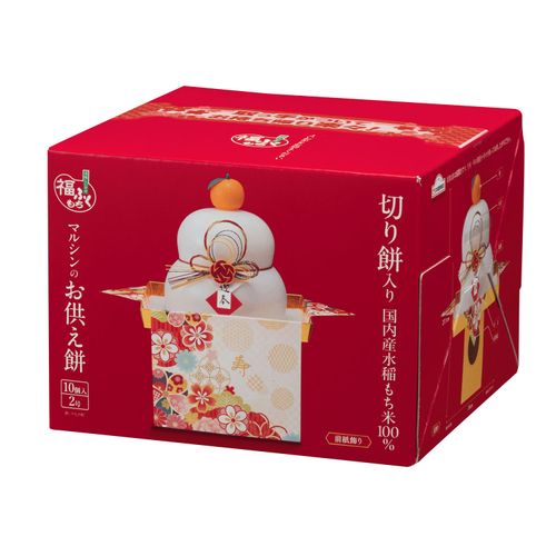 4978568128626







マルシン食品
花かざり鏡餅 2号（切り餅10個入）