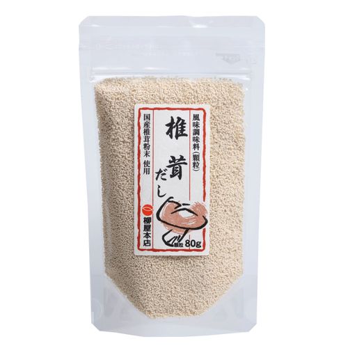 4903116847896



Yｼｲﾀｹ80G



柳屋本店
粉末だしの素 椎茸