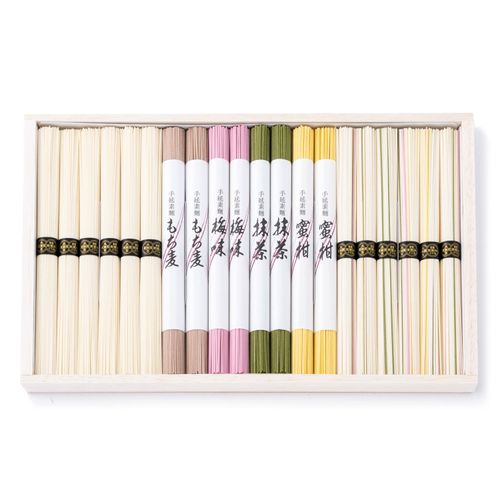 GO-Mﾎｳｿｳｱﾘ



五色そうめん
手延べ五色そうめん GO－M