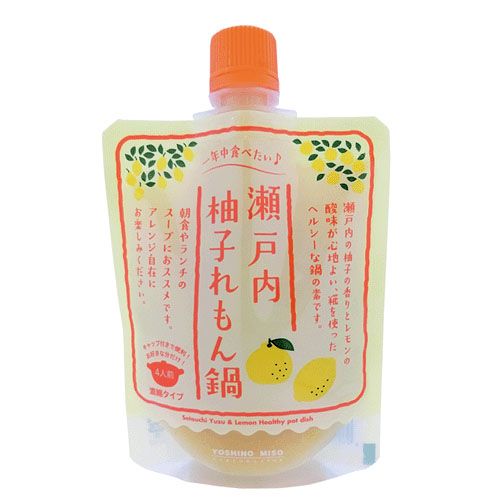 ライフメイト
瀬戸内柚子れもん鍋 濃縮タイプ4人前