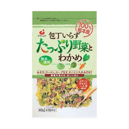 122600



合食
包丁いらず たっぷり野菜とわかめ