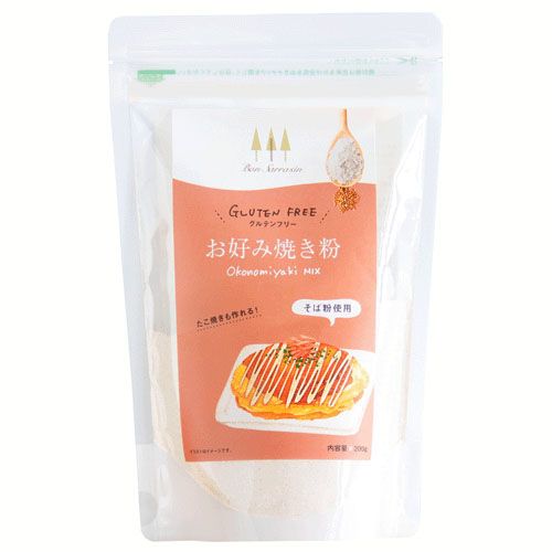 4975629668039







昭産商事
そば粉使用のお好み焼粉 グルテンフリー